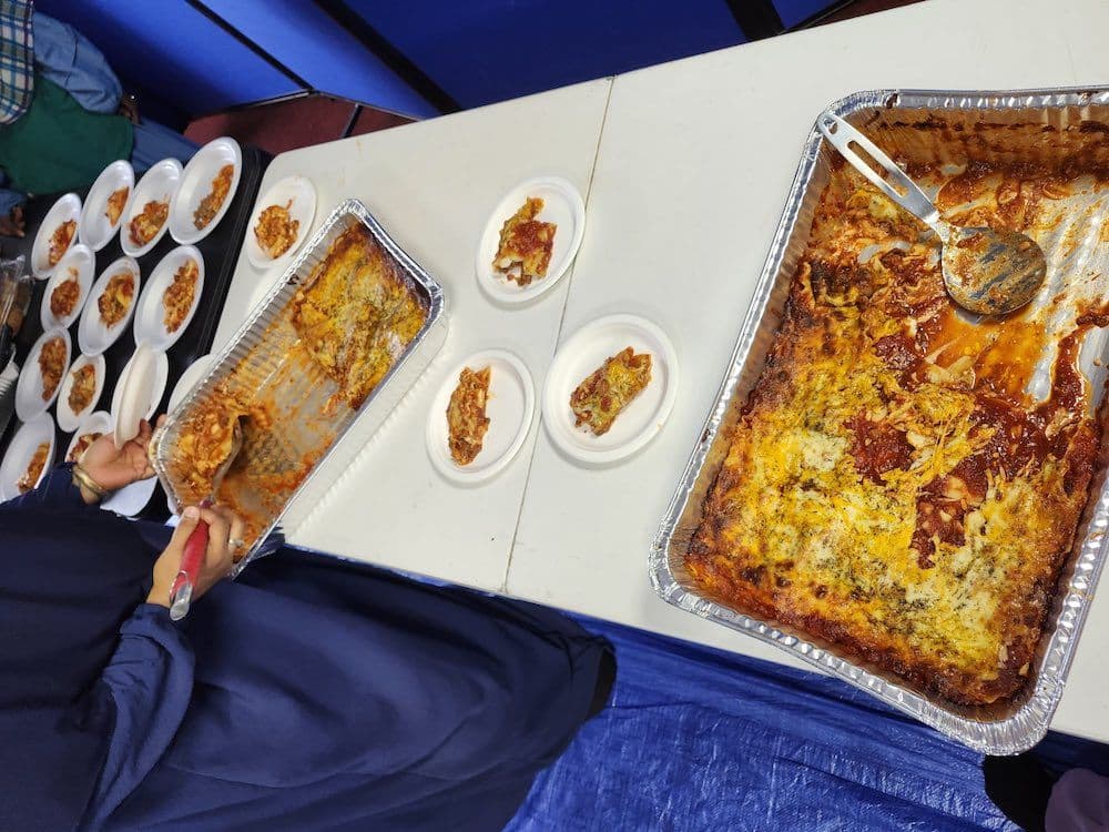 masjid summer camp lunch photo