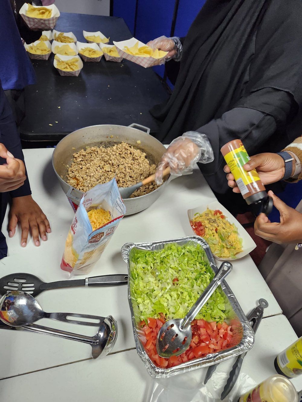 masjid summer camp lunch photo