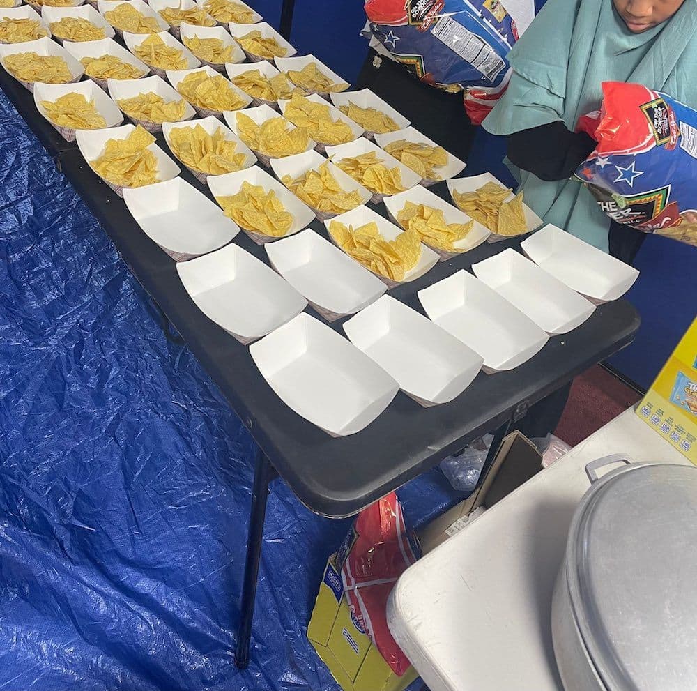 masjid summer camp lunch photo