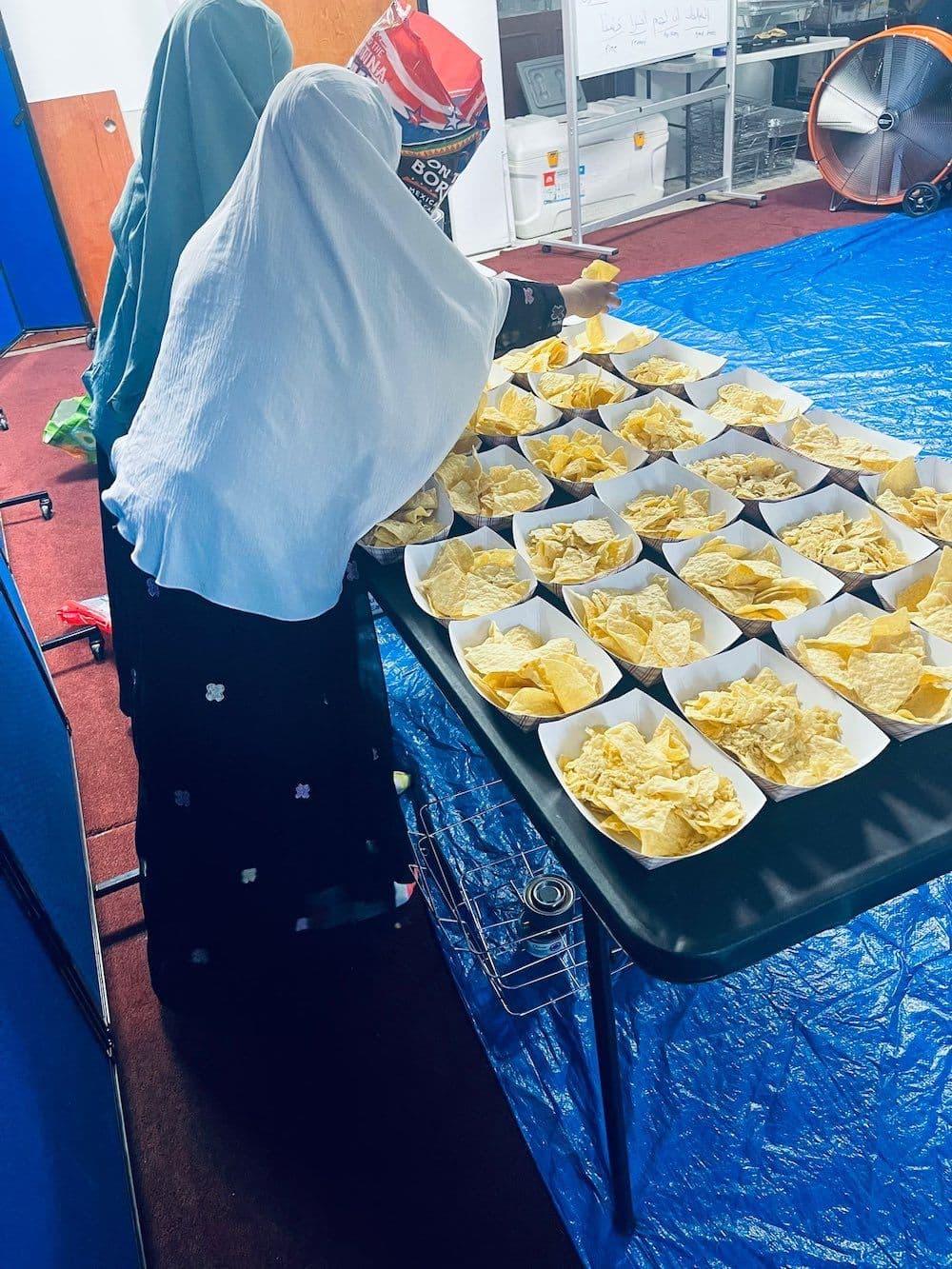 masjid summer camp lunch photo